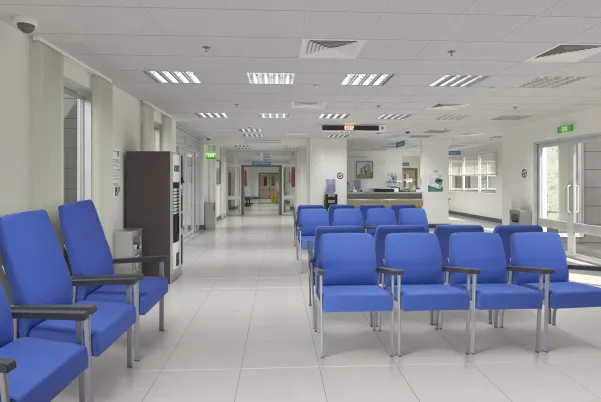 Ocura Healthcare roomset composite photography | Commercial Photography Services