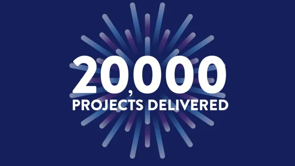 2,000 projects delivered