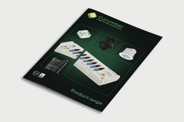 Cucumber brochure Design cover