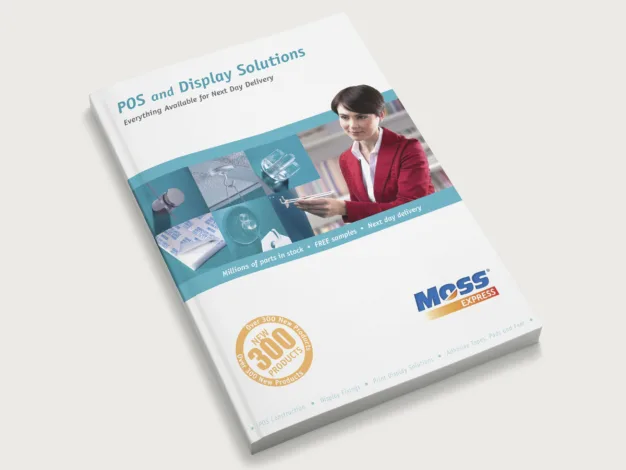 Moss Express POS catalogue design