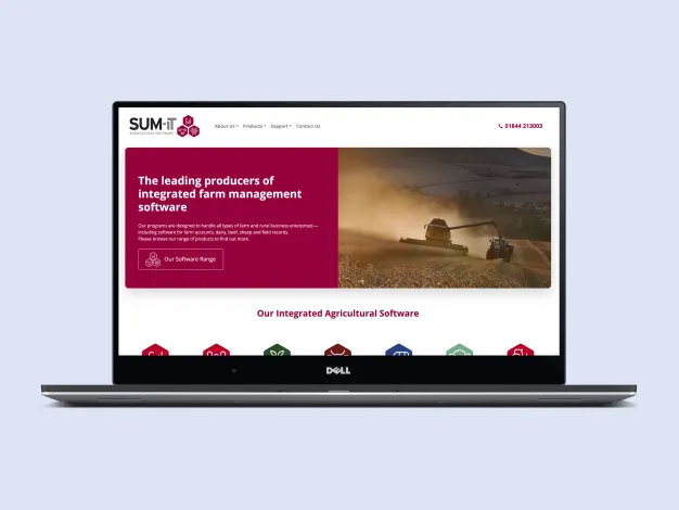 Sum IT website design Dell