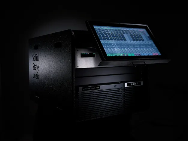 Professional product photography for Solid State Logic