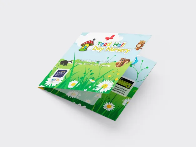 Toad Hall brochure design by MicroGraphix designers
