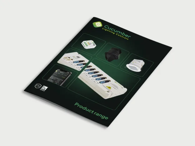 Cucumber brochure Design cover