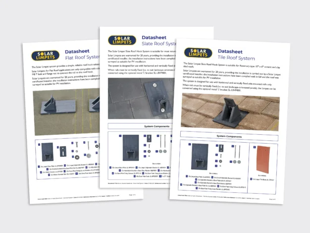 Solar limpets datasheet design