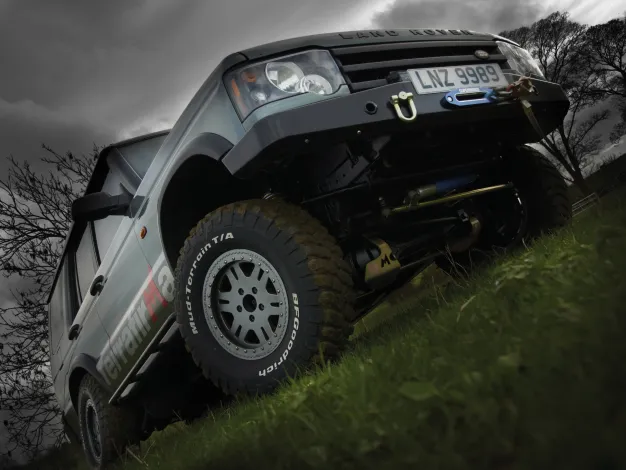 Terrafirma Land Rover 4x4 location photography